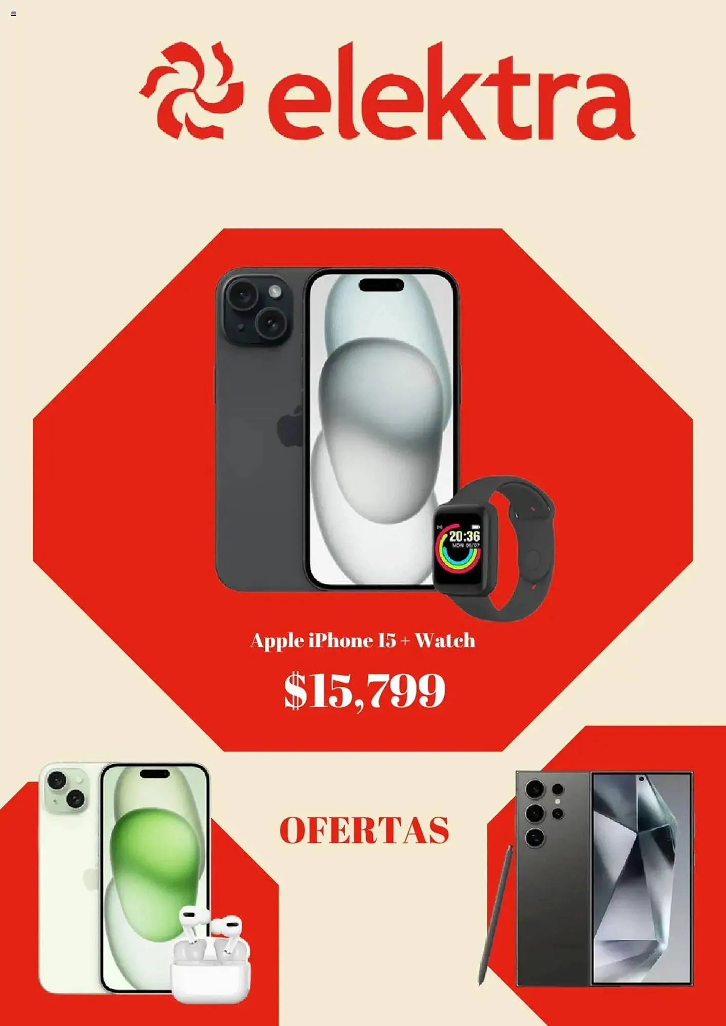 Catálogo de Catálogo Elektra 8 de abril al 22 de abril 2025 - Pagina 1