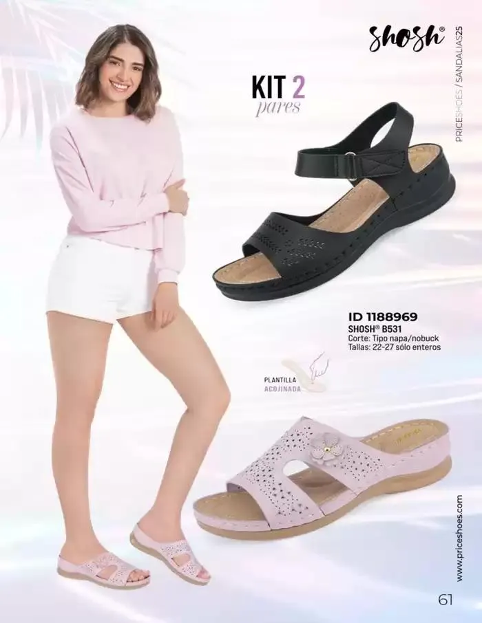 Catálogo de SANDALIAS | KITS | 2025 | 1E 1 de enero al 31 de diciembre 2025 - Pagina 61