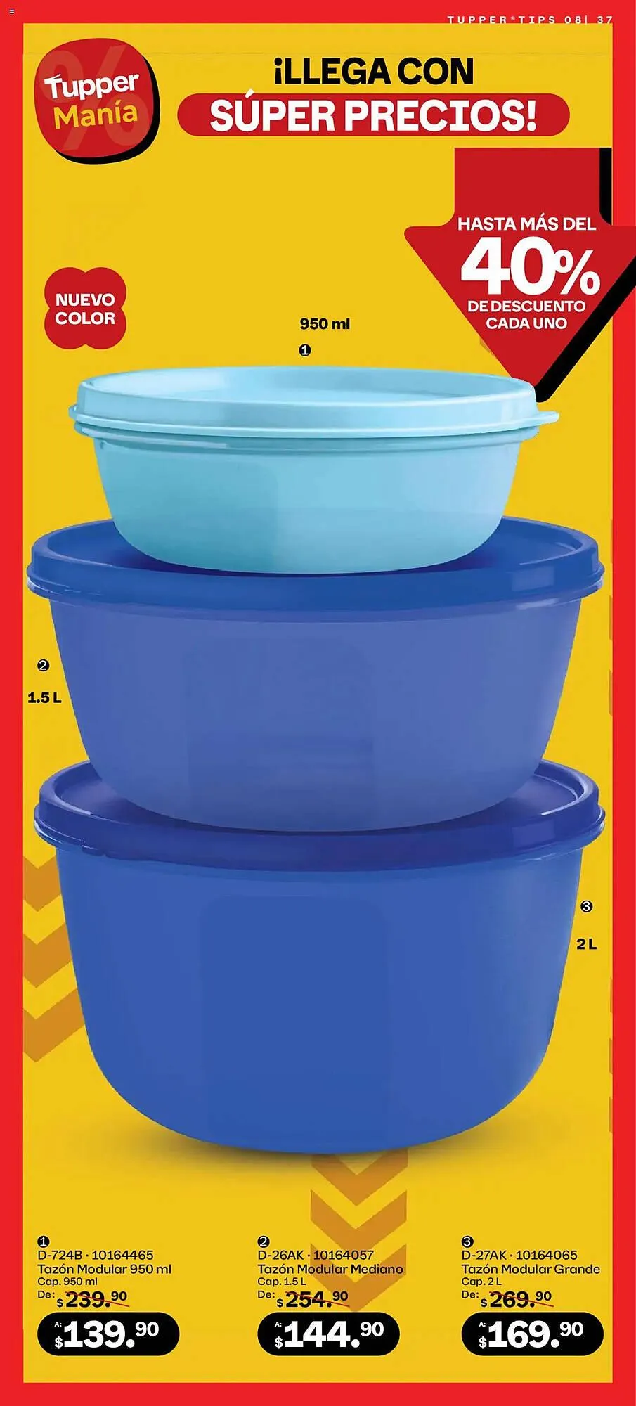 Catálogo de Catálogo Tupperware 14 de julio al 11 de agosto 2025 - Pagina 37