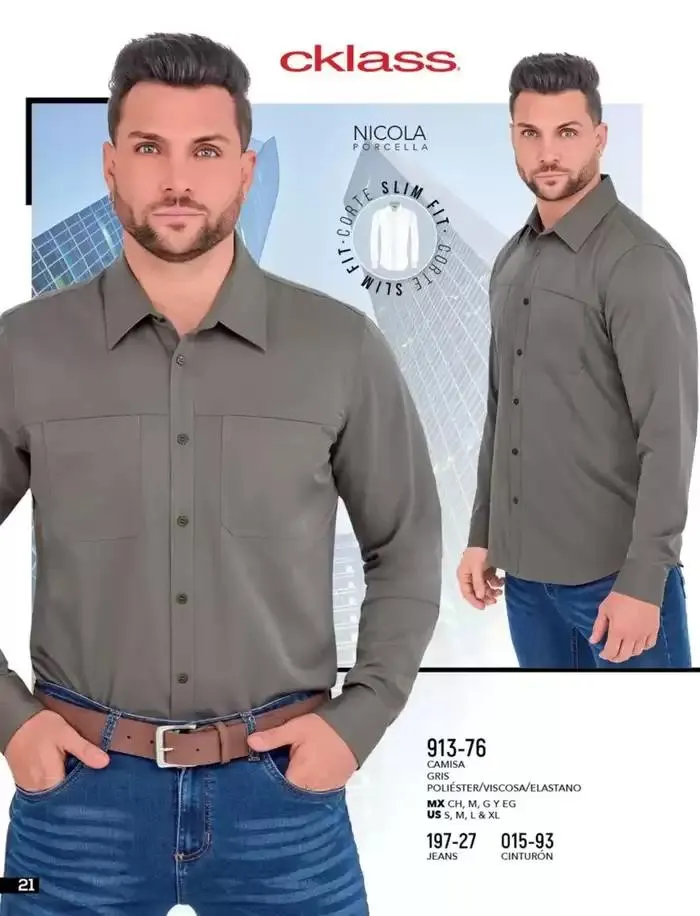 Catálogo de Catálogo Cklass Ropa Caballero Primavera Verano 2025 8 de enero al 30 de junio 2025 - Pagina 16