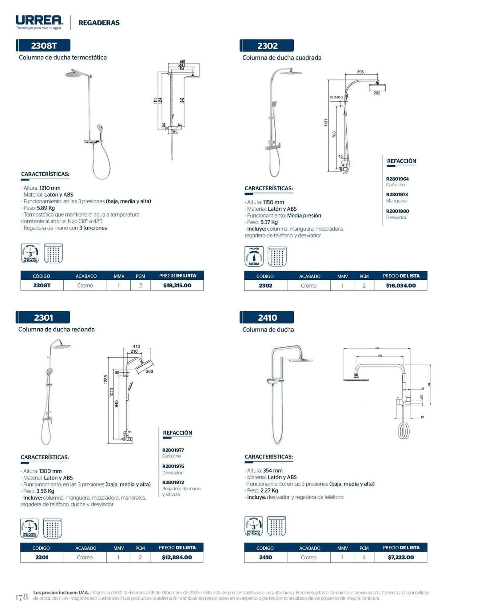 Catálogo de Catálogo Urrea 28 de febrero al 28 de febrero 2026 - Pagina 184