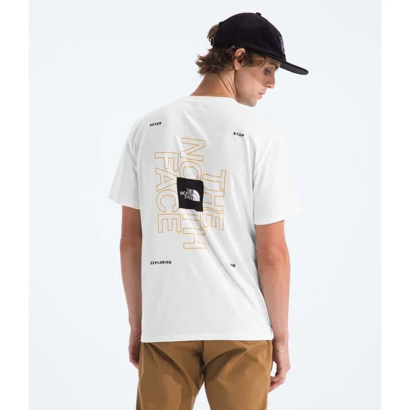 Playera Manga Corta Brand Proud Hombre, Blanco