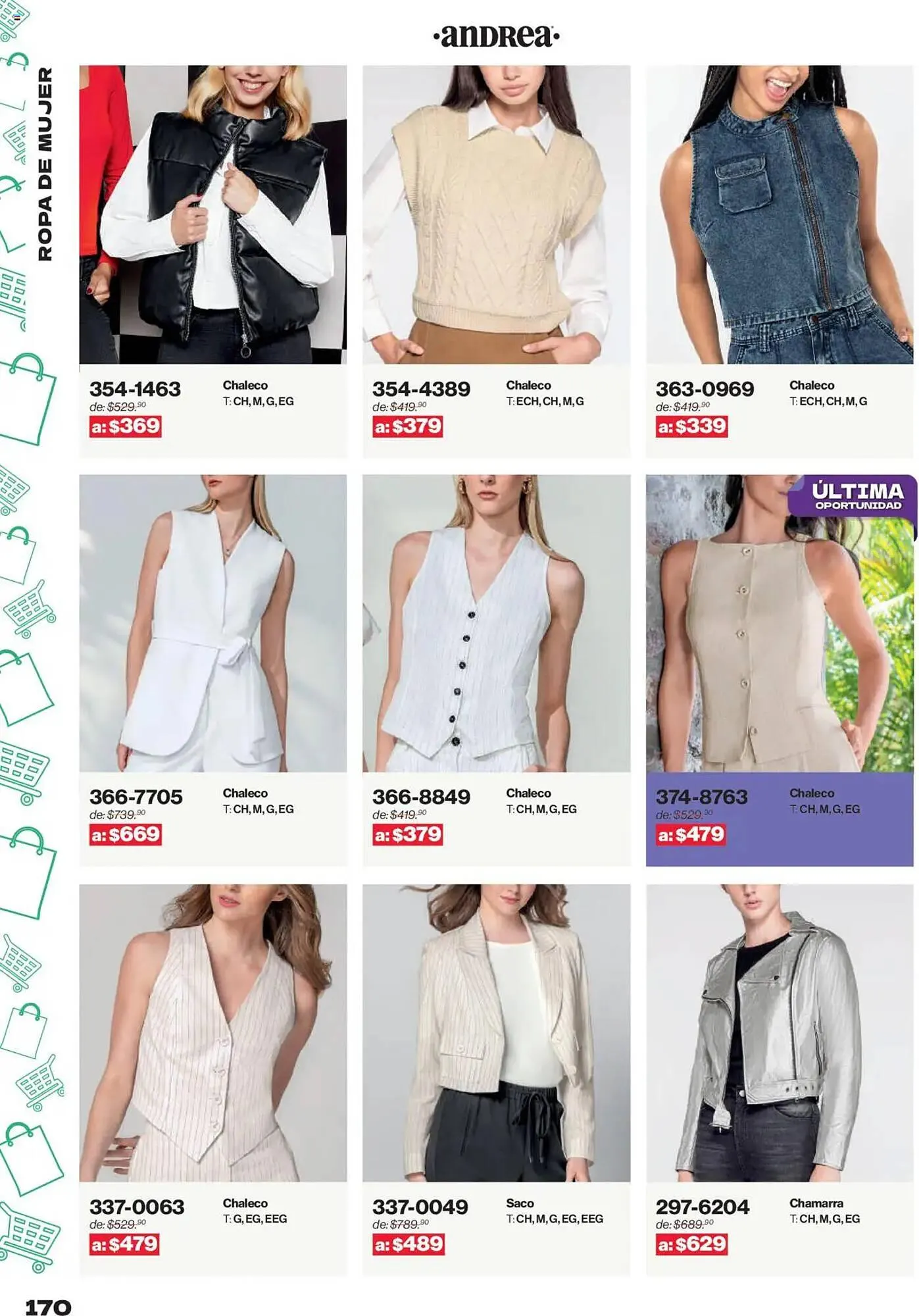 Catálogo de Catálogo Andrea 10 de agosto al 2 de noviembre 2025 - Pagina 170