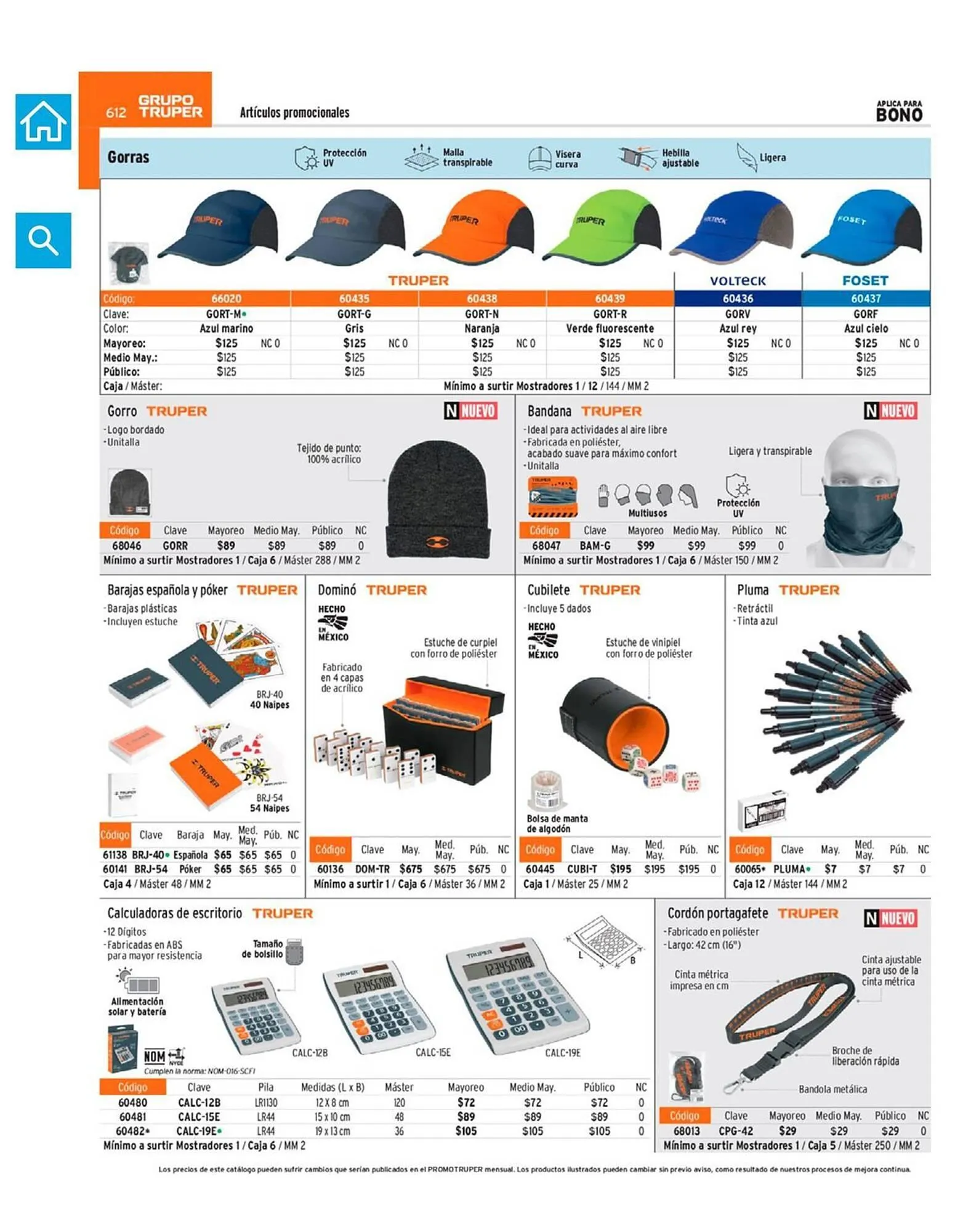 Catálogo de Catálogo Truper 7 de marzo al 31 de diciembre 2025 - Pagina 613
