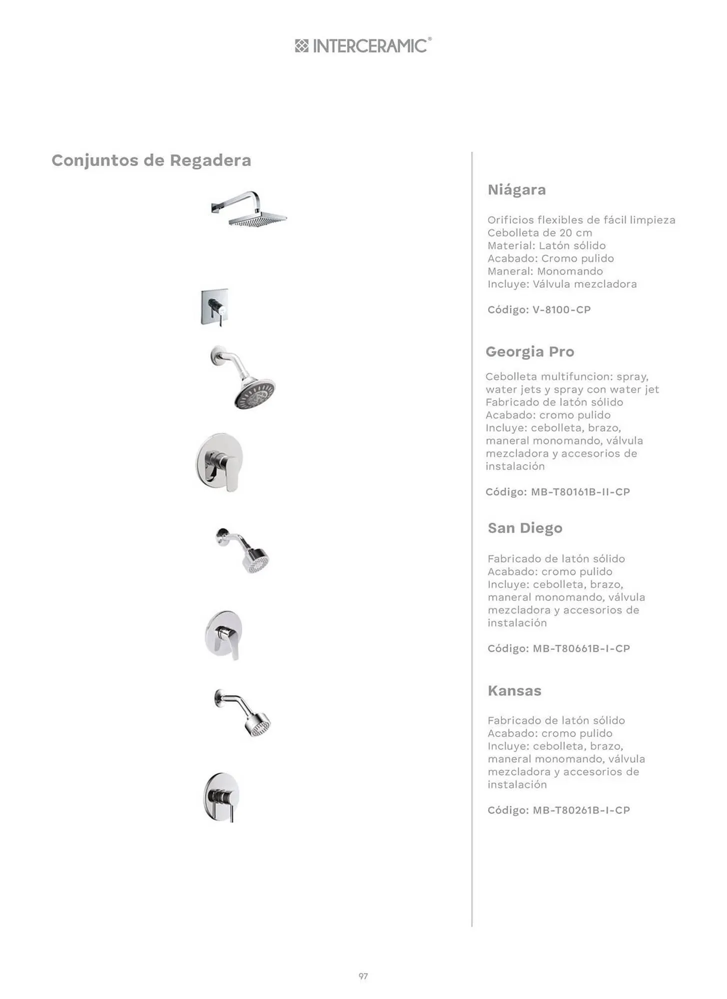 Catálogo de Catálogo Interceramic 3 de octubre al 3 de octubre 2026 - Pagina 97