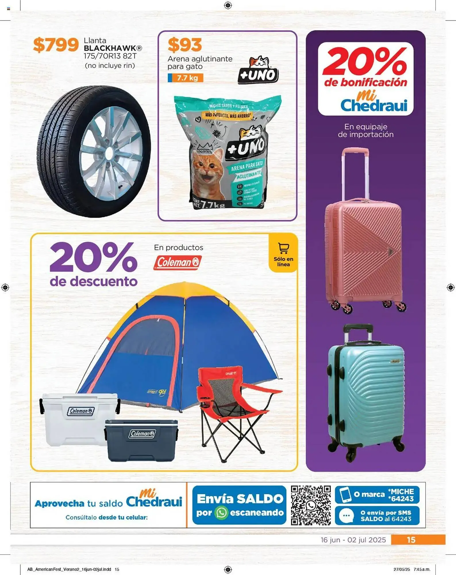 Catálogo de Catálogo Chedraui 16 de junio al 3 de julio 2025 - Pagina 15