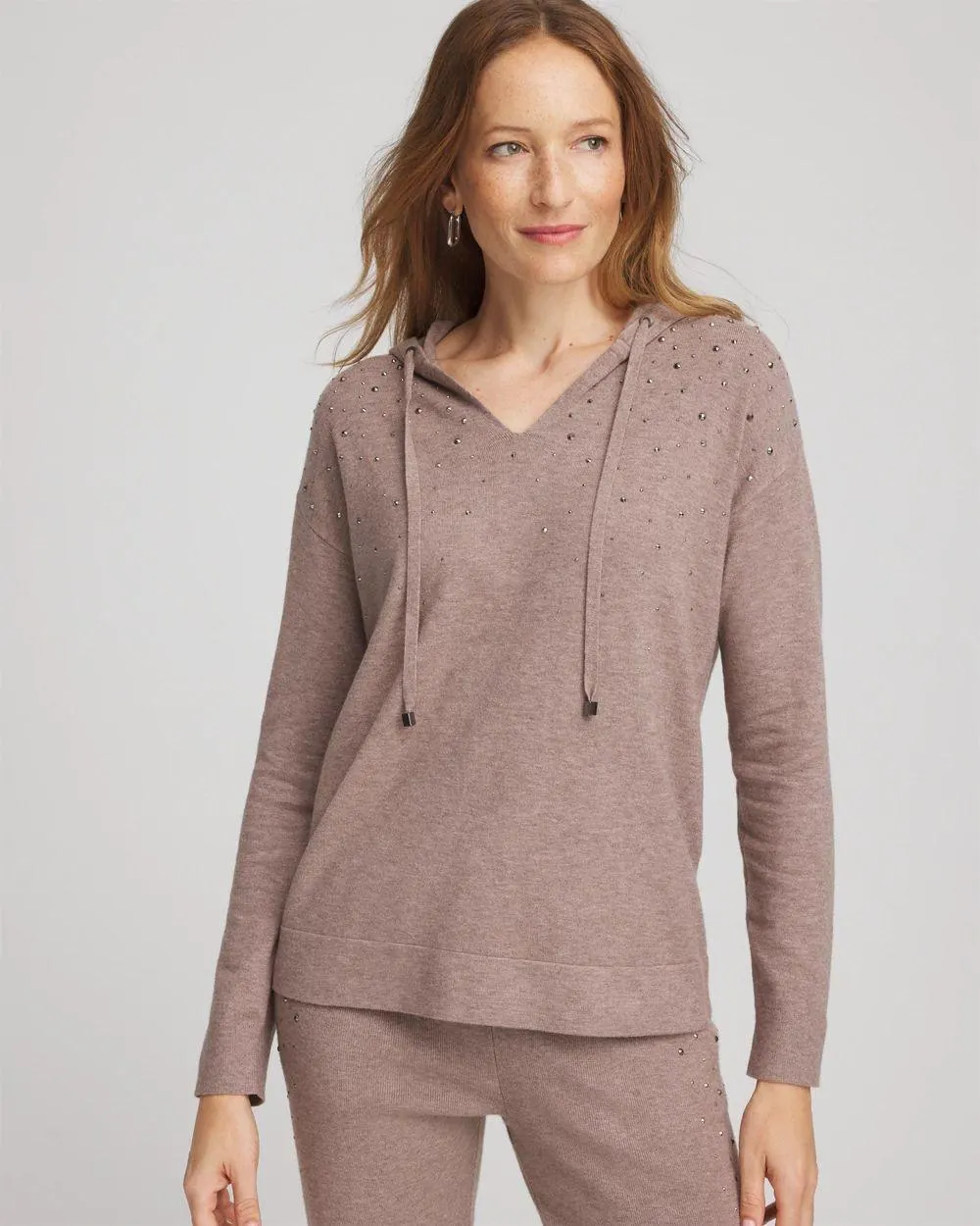 Zenergy ® Luxe Rhinestone Sweater