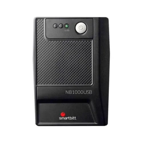 No Break Smartbitt 1000VA/500W, 6 Contactos, RJ-11, SBNB1000USB