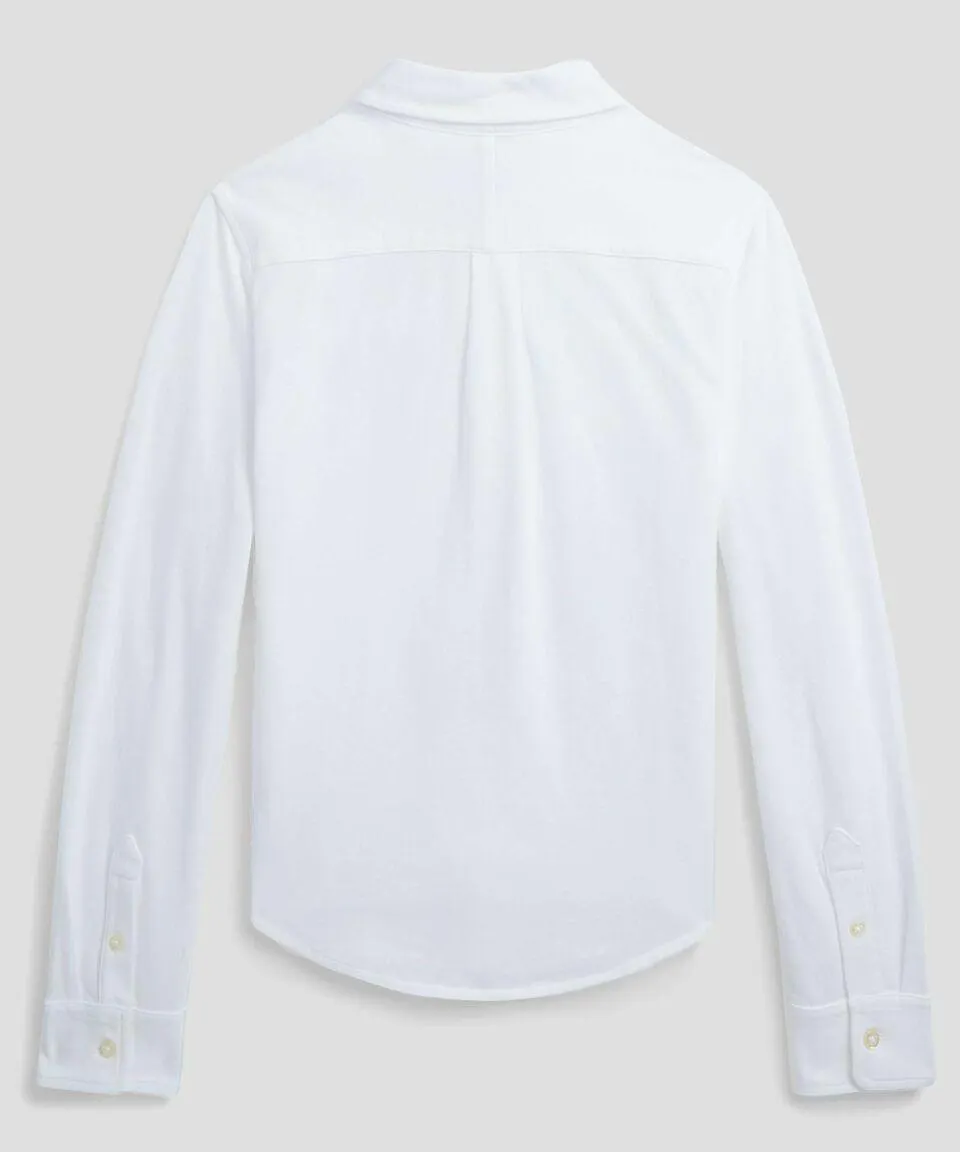 Camisa lisa manga larga Niño