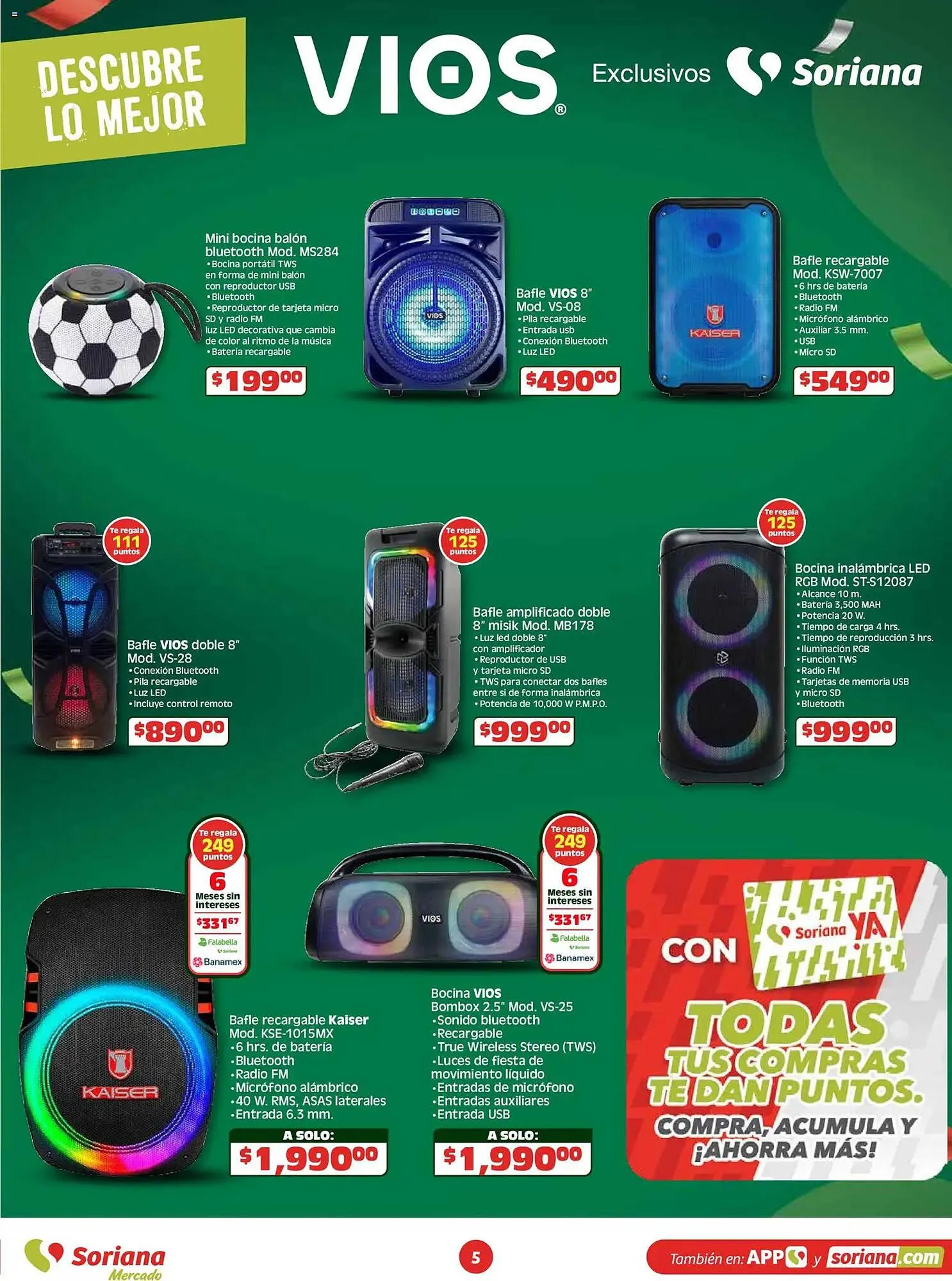 Catálogo de Folleto Soriana Mercado 15 de abril al 13 de mayo 2026 - Pagina 5