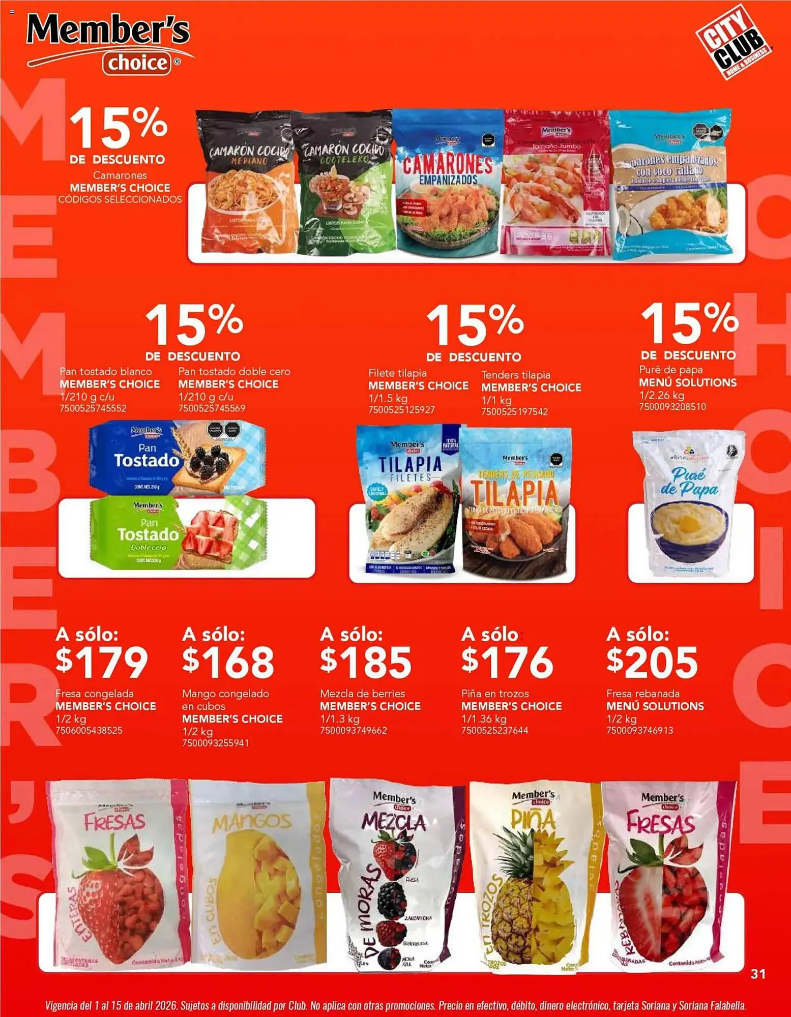 Catálogo de Catálogo City Club 1 de abril al 1 de mayo 2026 - Pagina 31