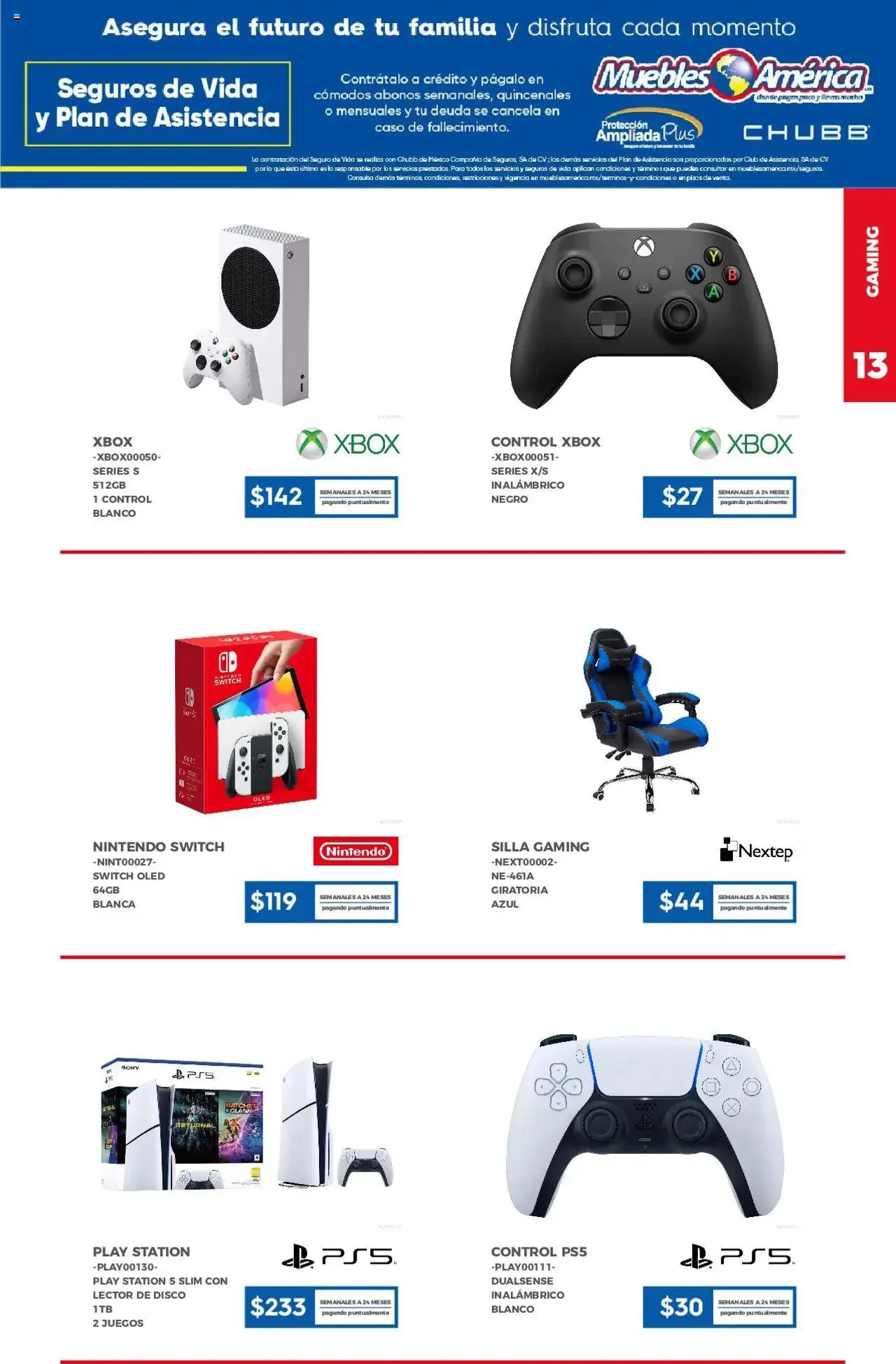 Catálogo de Muebles America catálogo Primavera 11 de febrero al 10 de mayo 2025 - Pagina 13