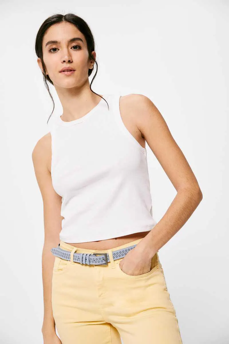 Cinturón Hebilla Cuadrada