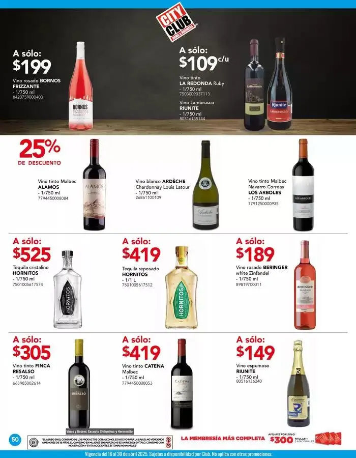 Catálogo de Folleto 1 de abril al 30 de abril 2025 - Pagina 50