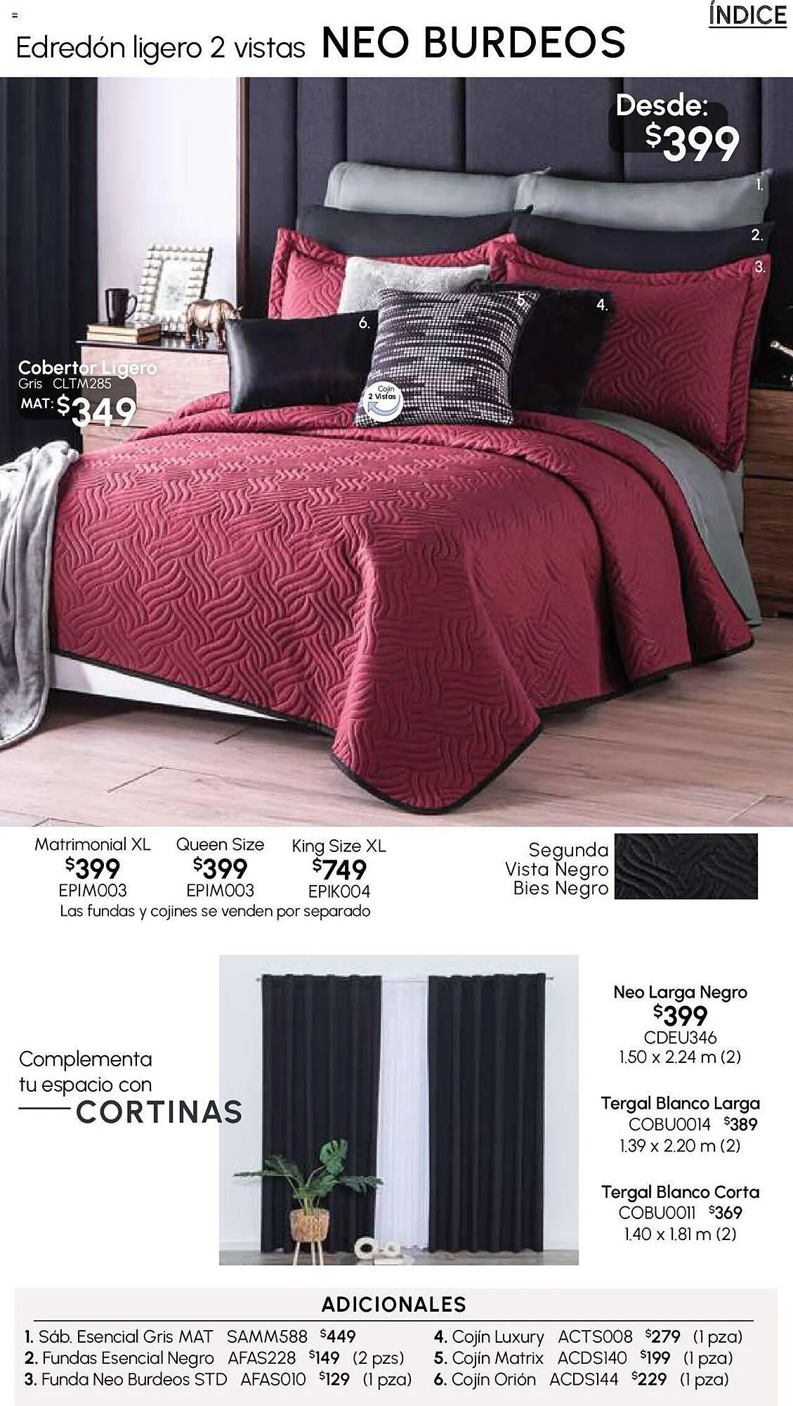 Catálogo de Catálogo Colchas Concord 13 de julio al 20 de julio 2023 - Pagina 3