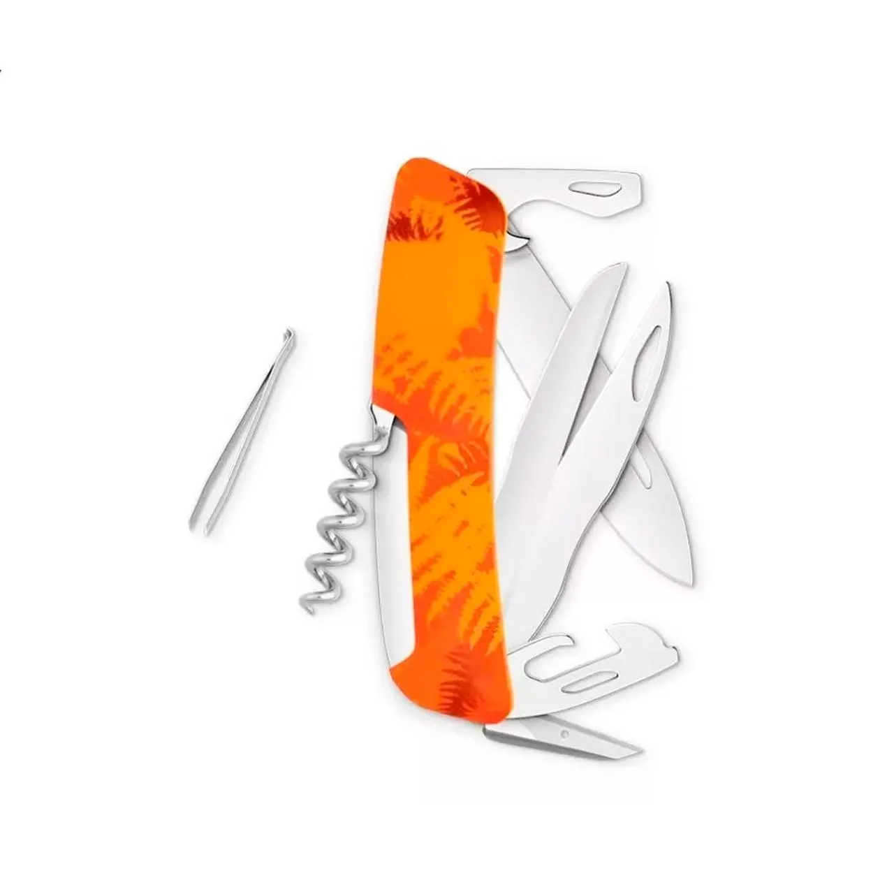 SWIZA ORIGINAL STANDARD D07 12 FUNCIONES HOJAS NARANJA