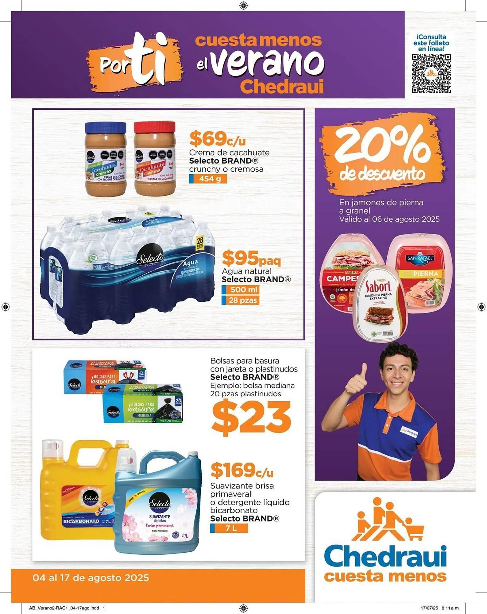 Catálogo de Catálogo Chedraui 5 de agosto al 17 de agosto 2025 - Pagina 1