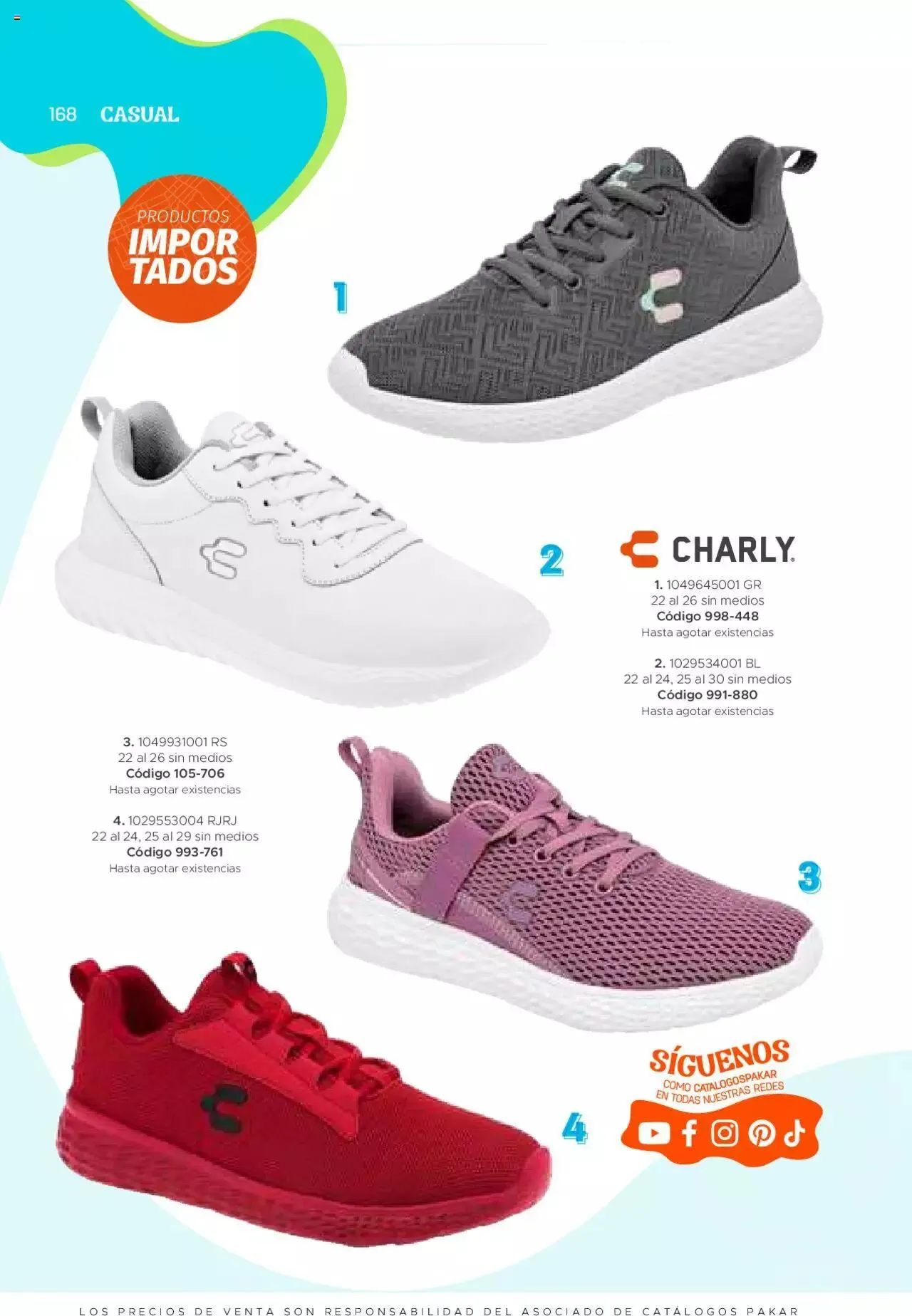 Catálogo de SC Pakar - Casual 27 de enero al 31 de diciembre 2023 - Pagina 168