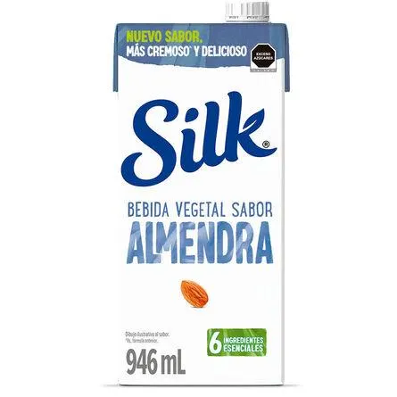 Bebida Vegetal Sabor Almendra Silk 946 ml