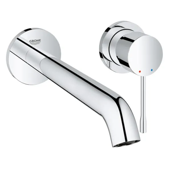 Mezcladora monomando de pared largo cromado Essence 32635000 Grohe