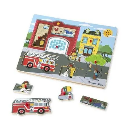 Rompecabezas de sonidos la estación de bomberos