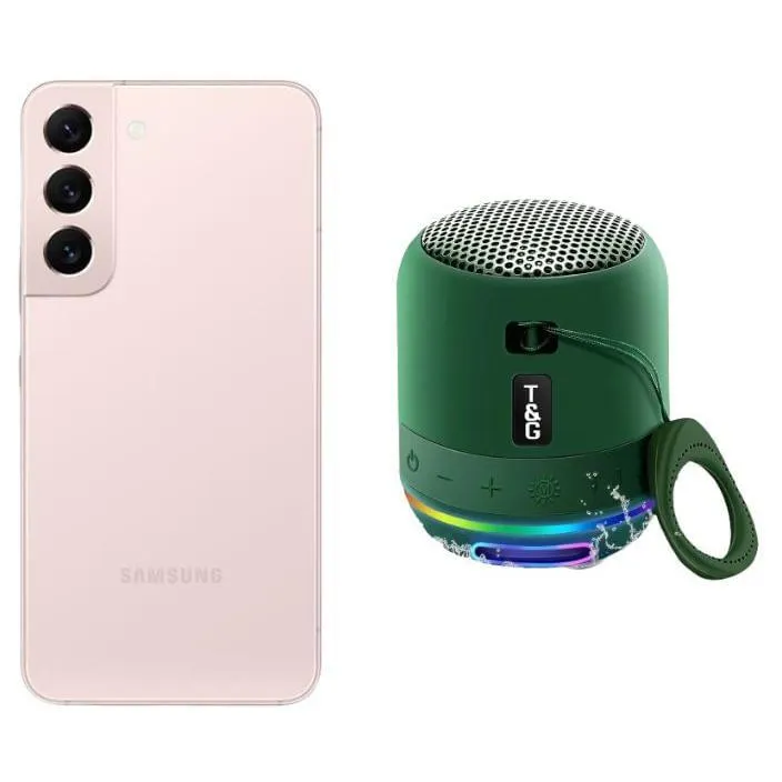 Galaxy S22 Plus Reacondicionado 128gb Rosa + Mini Bocina