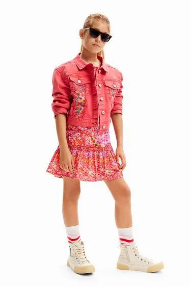 Chaqueta vaquera trucker patch