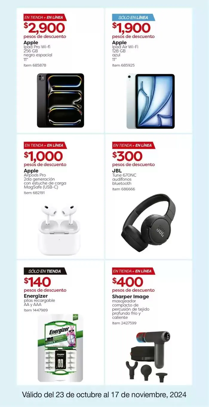 Catálogo de Cuponera Costco 23 de octubre al 17 de noviembre 2024 - Pagina 28