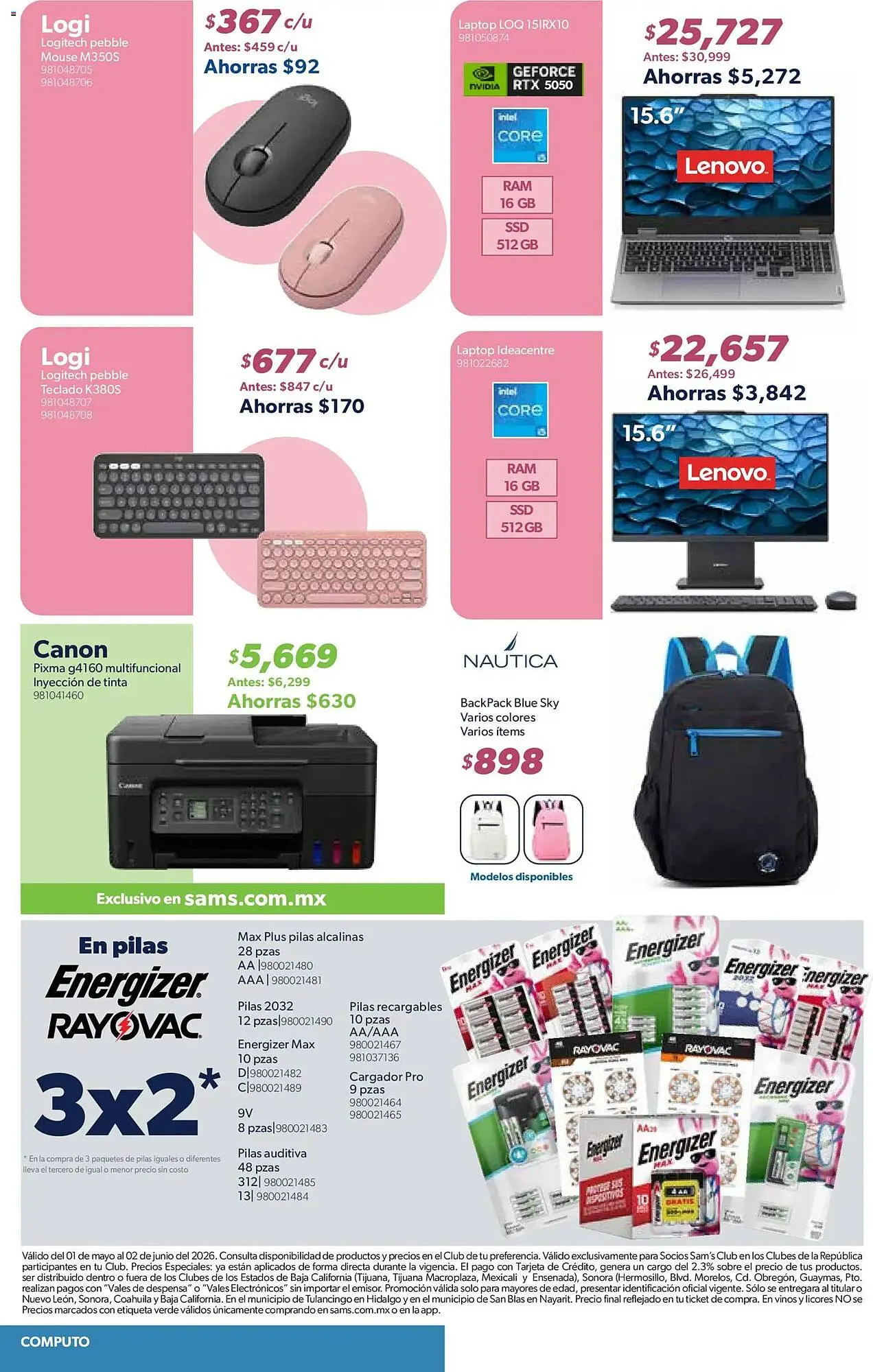 Catálogo de Catálogo Sam's Club 1 de mayo al 3 de junio 2026 - Pagina 14