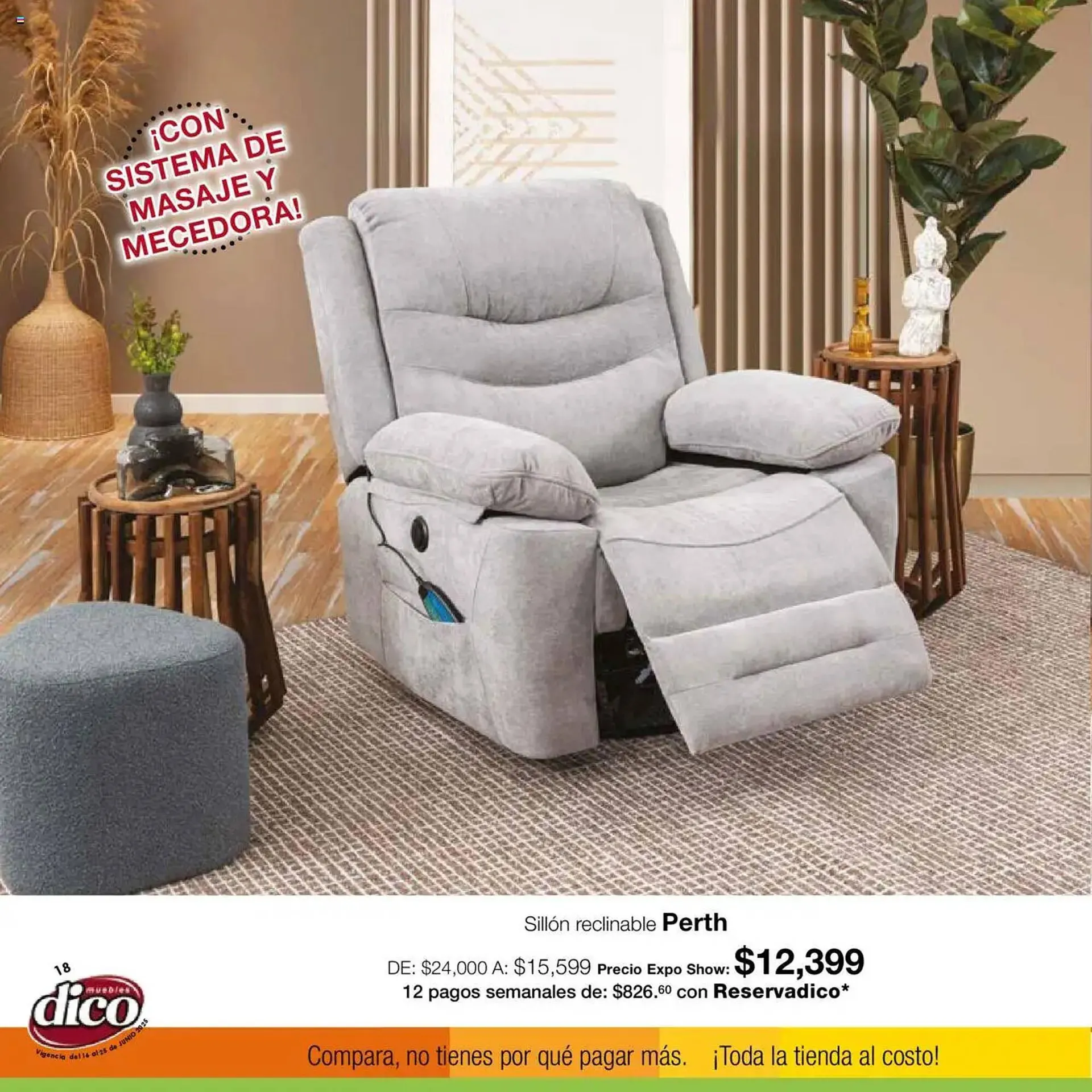 Catálogo de Catálogo Muebles Dico 12 de junio al 25 de junio 2025 - Pagina 18