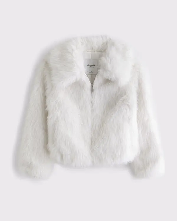 Short Faux Fur Coat