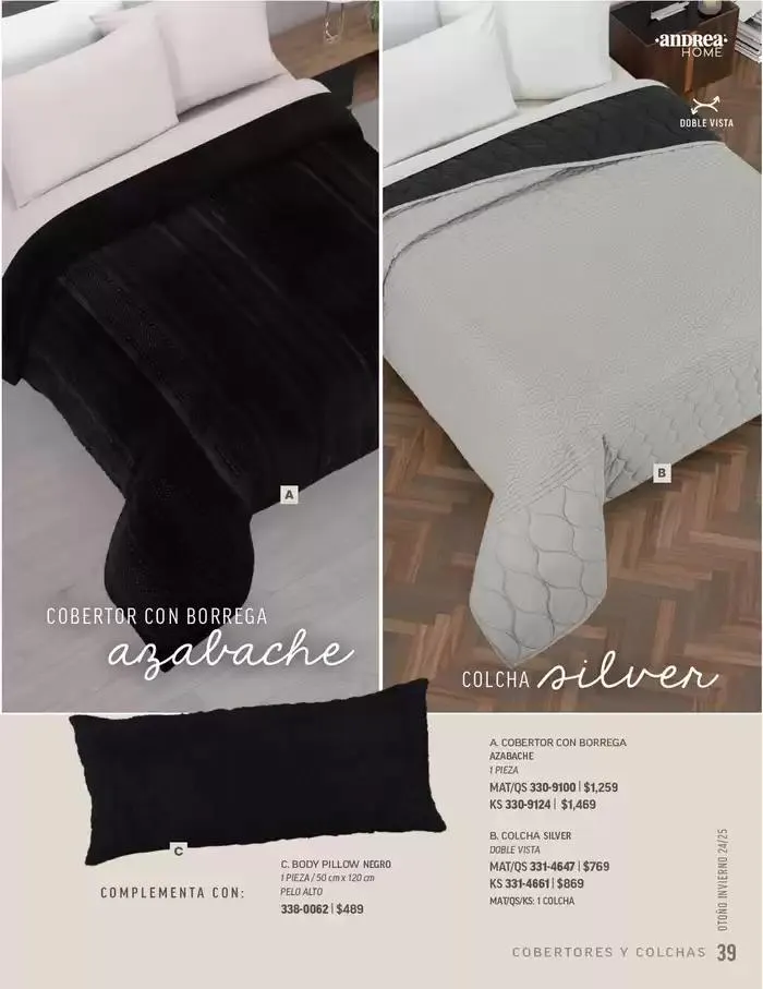 Catálogo de ANDREA - ANDREA HOME 26 de agosto al 25 de enero 2025 - Pagina 68