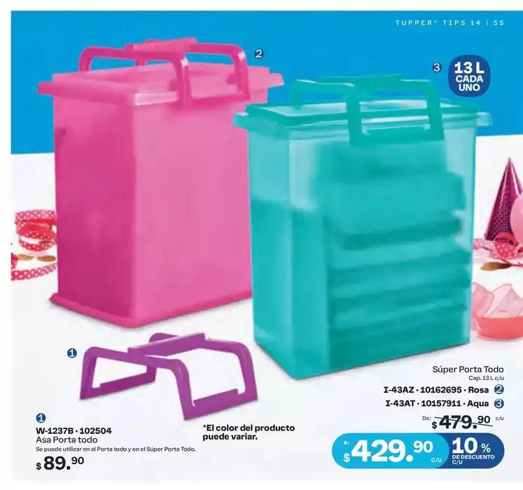 Catálogo de Tupper Tips 14 15 de octubre al 10 de noviembre 2024 - Pagina 55