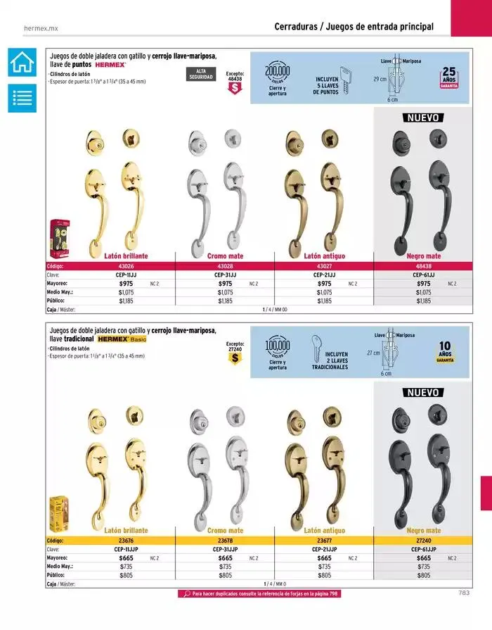 Catálogo de Catálogo 2024 22 de octubre al 31 de diciembre 2024 - Pagina 786