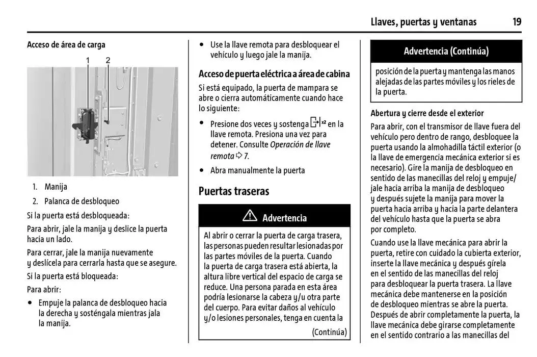 Catálogo de BrightDrop 400 Y BrightDrop 600 Manual del propietario 22 de enero al 31 de diciembre 2025 - Pagina 20