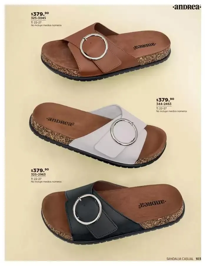 Catálogo de ANDREA | CALZADO DAMA 26 de enero al 24 de mayo 2025 - Pagina 103
