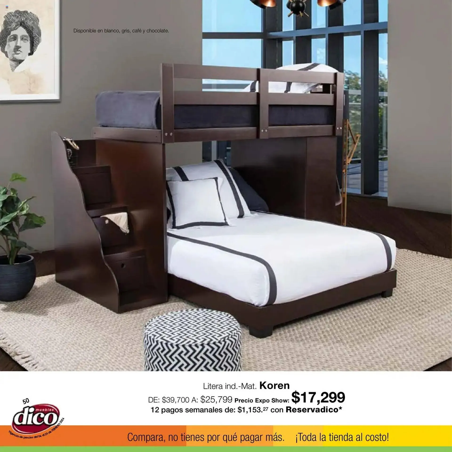 Catálogo de Catálogo Muebles Dico 6 de febrero al 25 de febrero 2026 - Pagina 50