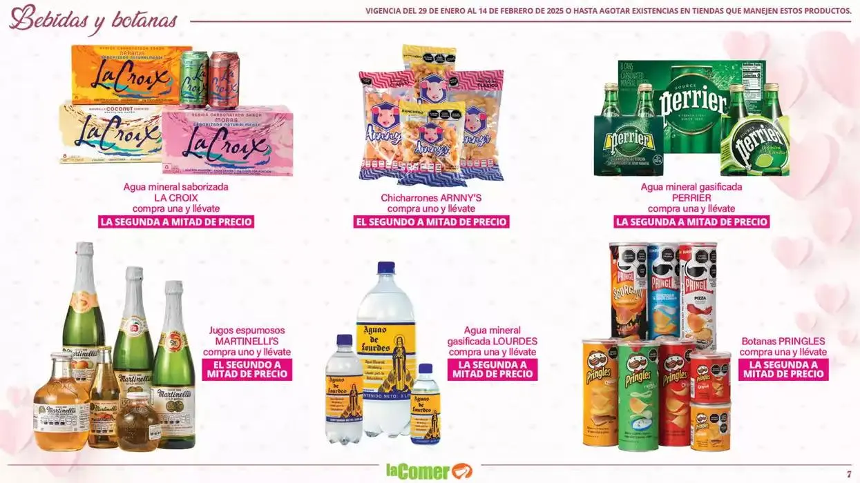 Catálogo de La Comer especial San Valentín 29 de enero al 14 de febrero 2025 - Pagina 7