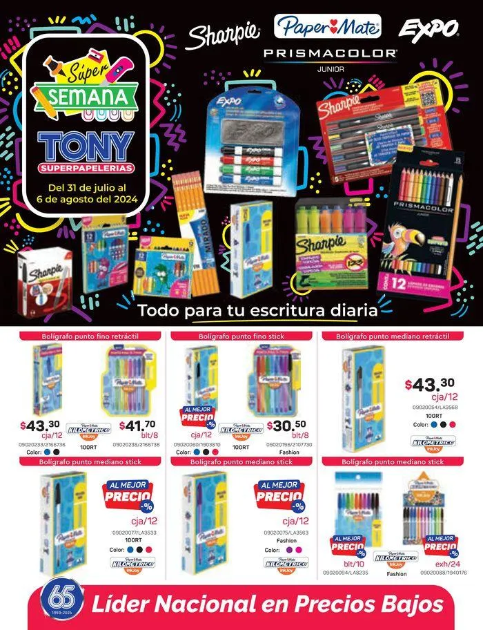 Catálogo de Súper Semana 2 de agosto al 6 de agosto 2024 - Pagina 1