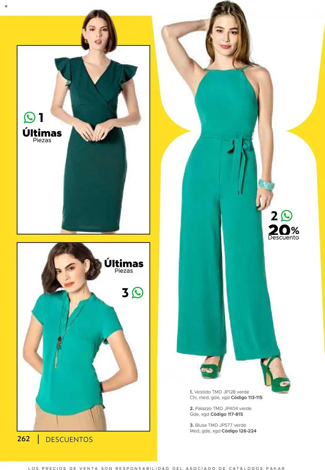 Catálogo de Catálogo SC Pakar 24 de julio al 1 de enero 2026 - Pagina 262