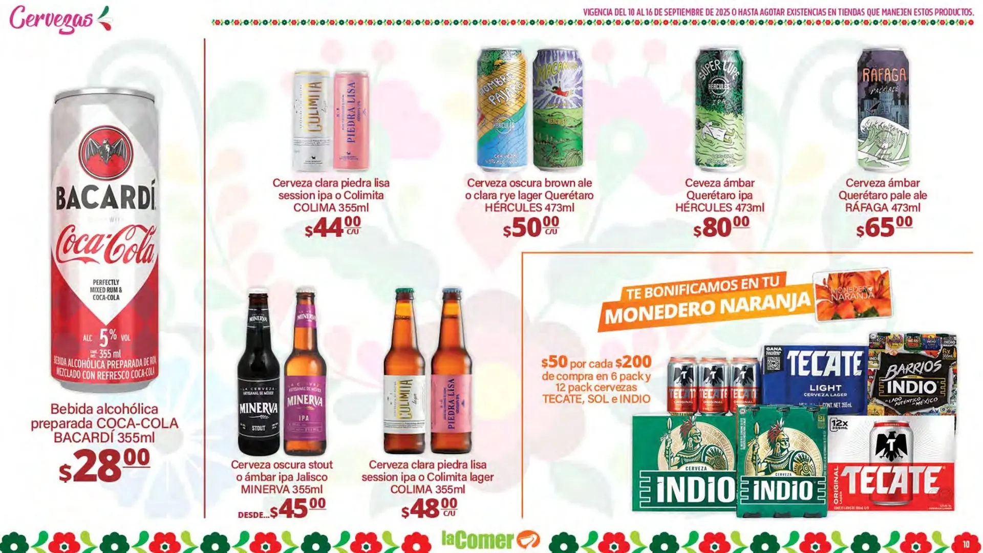 Catálogo de Folleto La Comer 10 de septiembre al 16 de septiembre 2025 - Pagina 10