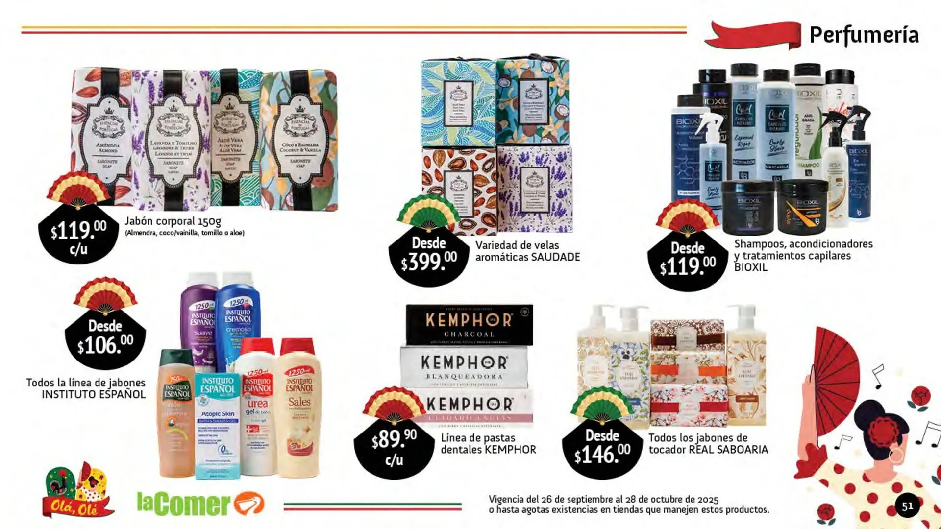 Catálogo de Folleto La Comer 26 de septiembre al 28 de octubre 2025 - Pagina 51