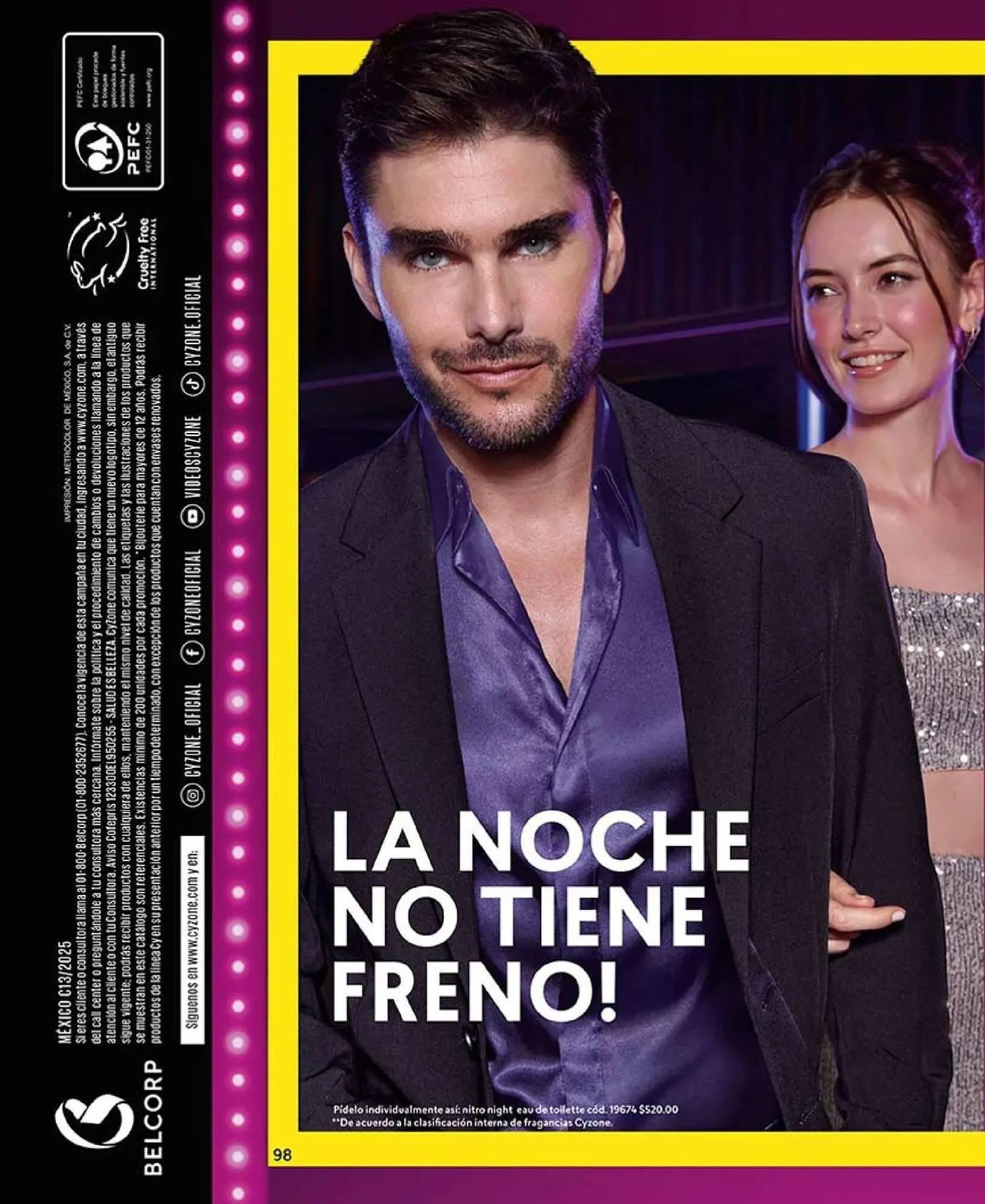 Catálogo de Catálogo Cyzone 1 de agosto al 31 de agosto 2025 - Pagina 106