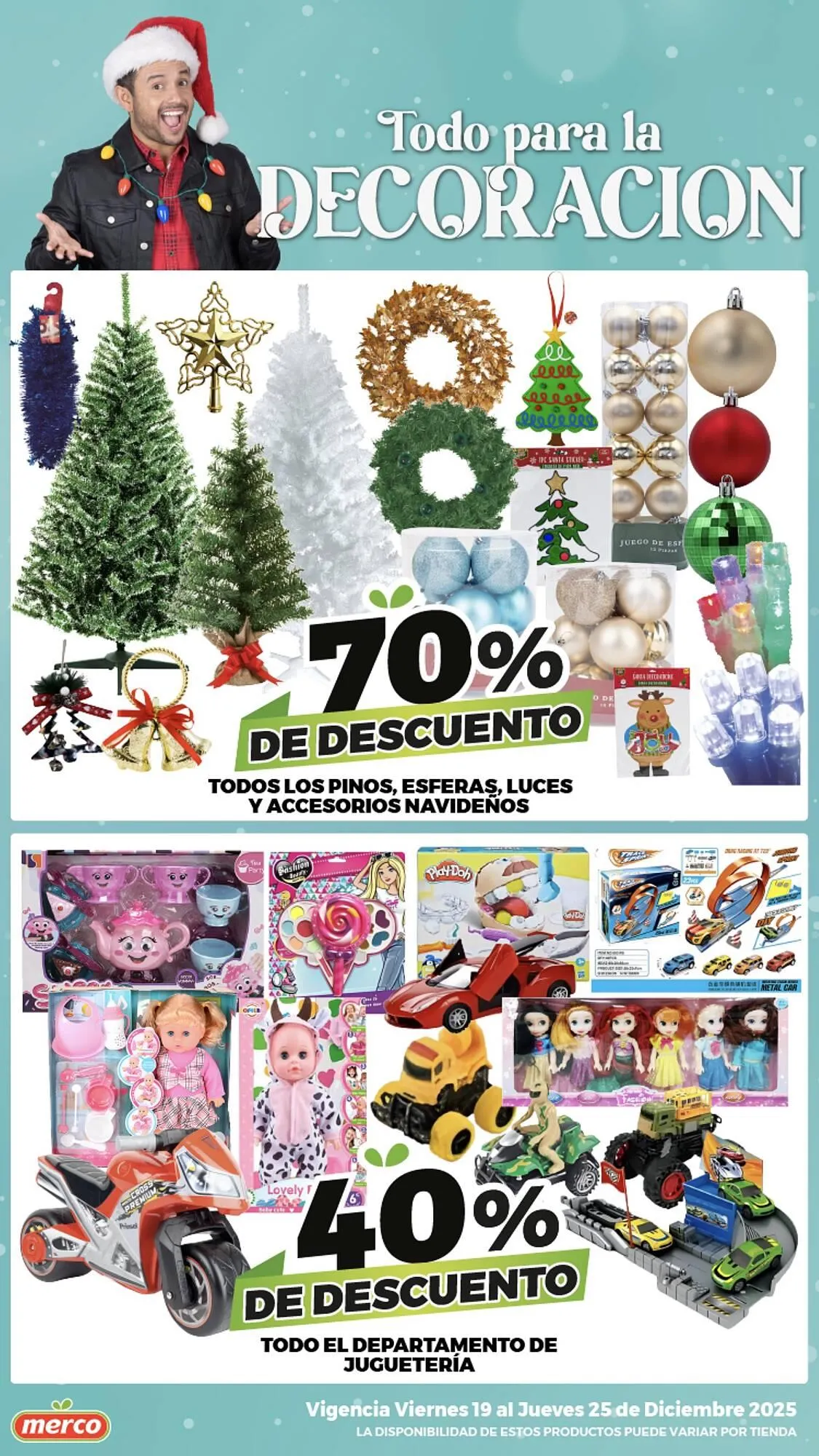 Catálogo de Folleto Merco 19 de diciembre al 25 de diciembre 2025 - Pagina 1