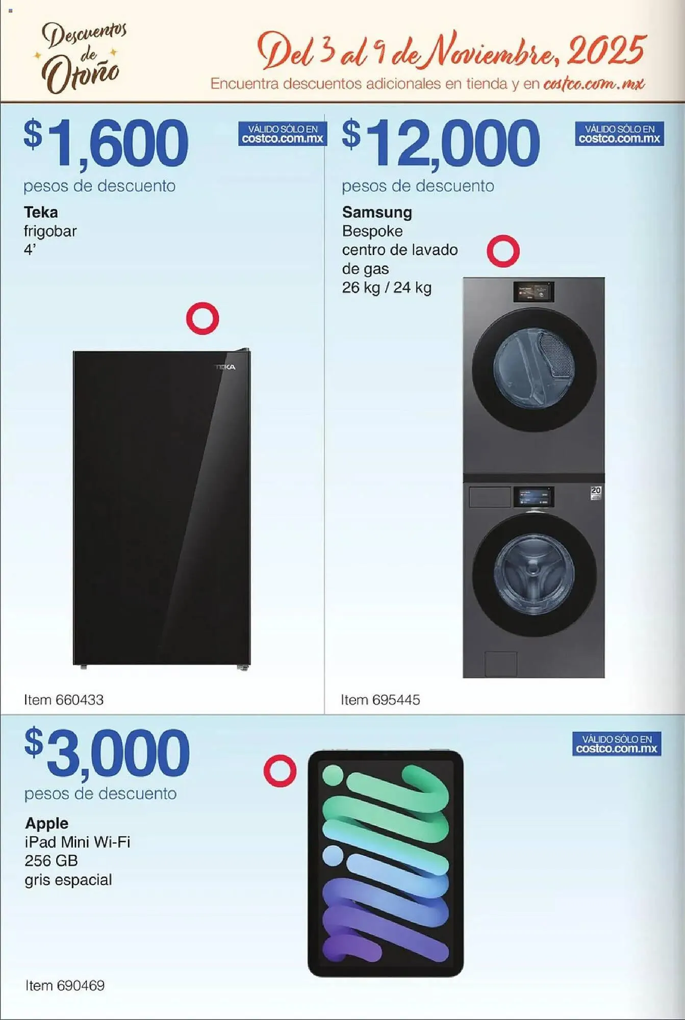 Catálogo de Catálogo Costco 3 de noviembre al 9 de noviembre 2025 - Pagina 18