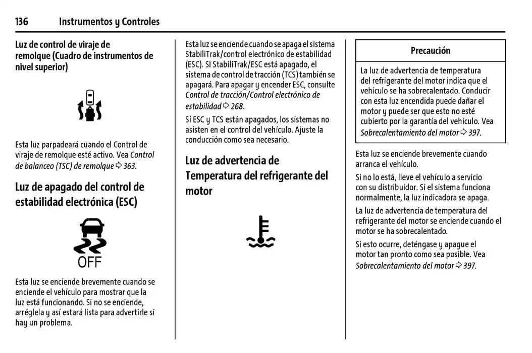 Catálogo de Cheyenne 2025 Manual del propietario 22 de enero al 31 de diciembre 2025 - Pagina 137
