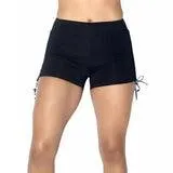 Skysoul, Short Color Azul Negro para Dama, Varias Tallas