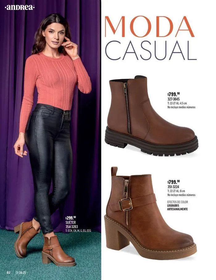 Catálogo de ANDREA - CALZADO DAMA 26 de agosto al 25 de enero 2025 - Pagina 180