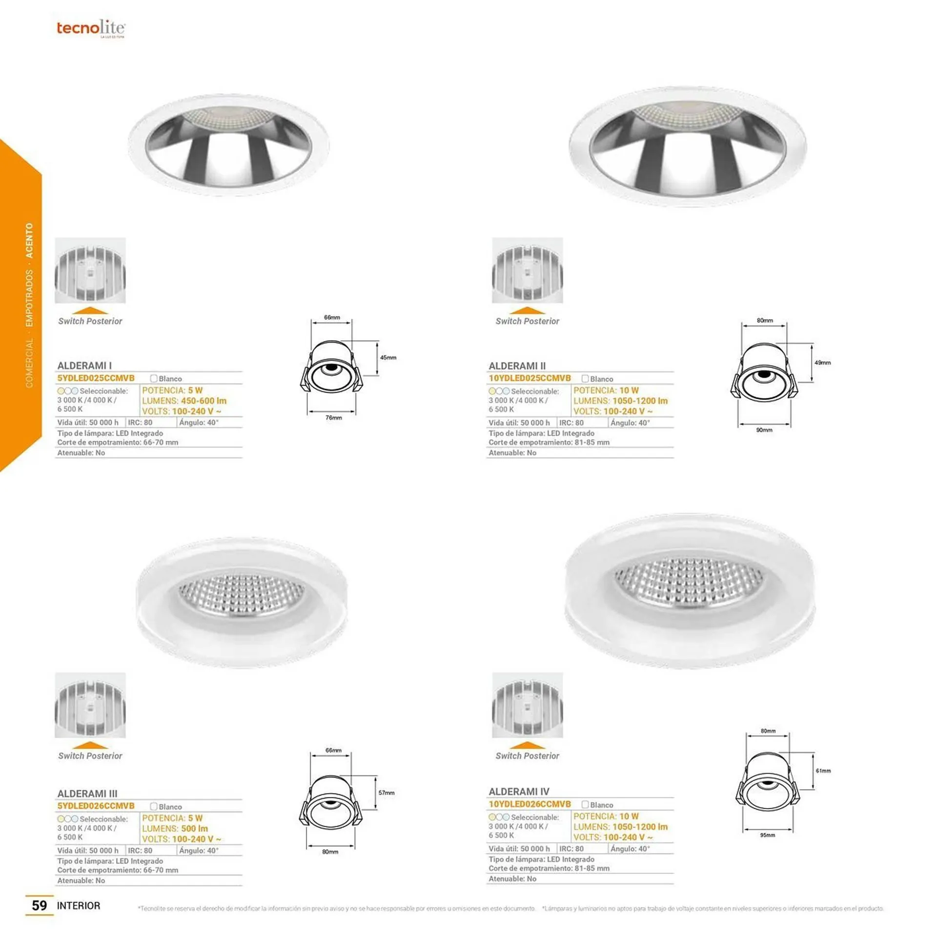 Catálogo de Catálogo Tecnolite 27 de junio al 31 de diciembre 2025 - Pagina 17