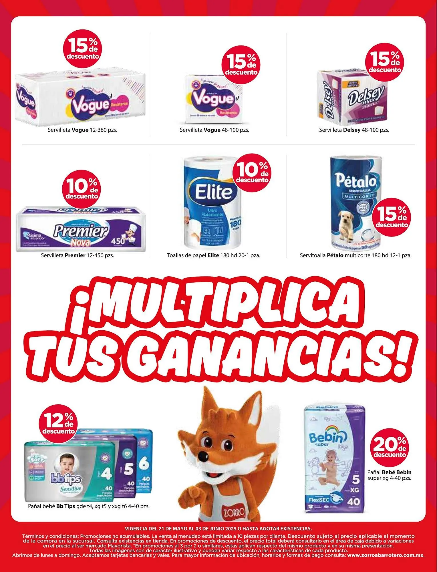 Catálogo de Catálogo Zorro 21 de mayo al 3 de junio 2025 - Pagina 3